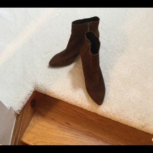 Aquatalia suede ankle boot